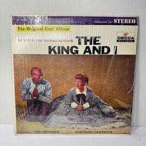Vintage The King and‎ I Original Cast Album Vinyl LP Record Decca Stereo 1951